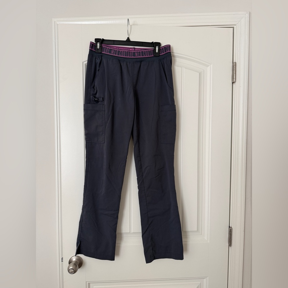 Med Couture Gray Scrub Pants